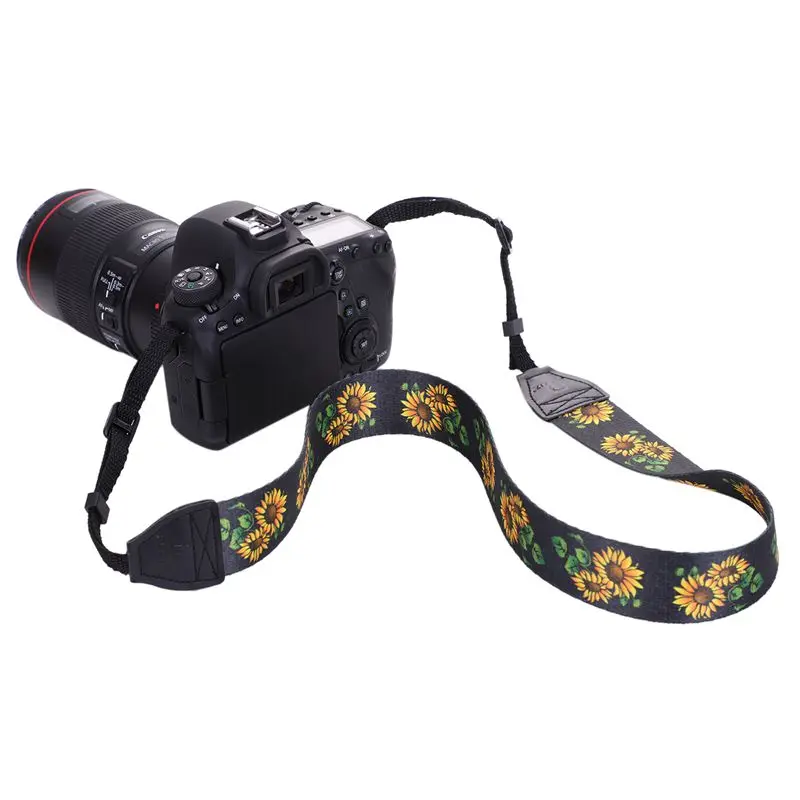 ABGN Hot PULUZ Ретро этнический стиль плечевой ремень для камеры Sony Canon SLR/DSLR камер