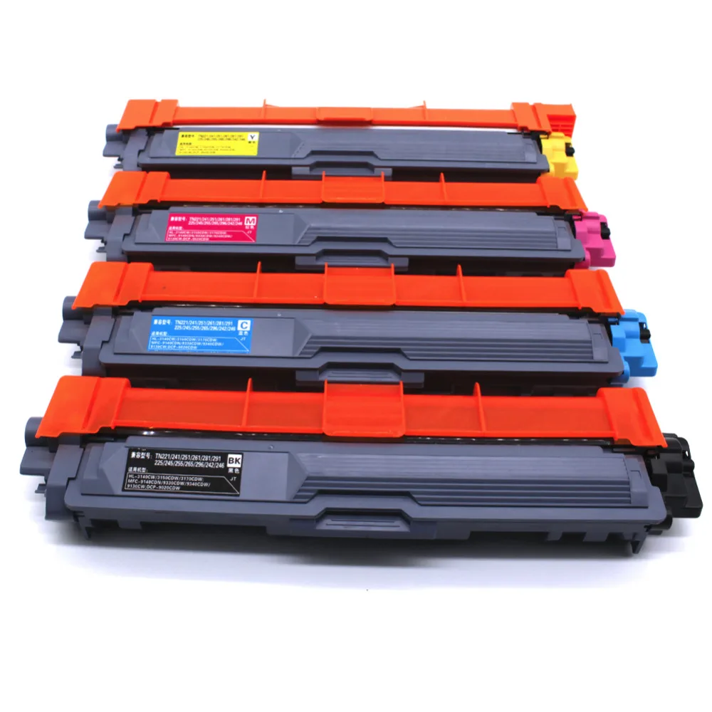 

4 Pack Toner Cartridge For brother TN-261 TN261 for Brother HL-3150CDNHL-3170CDW MFC-9140CDN MFC-9330CDW MFC-9340CDW DCP-9020