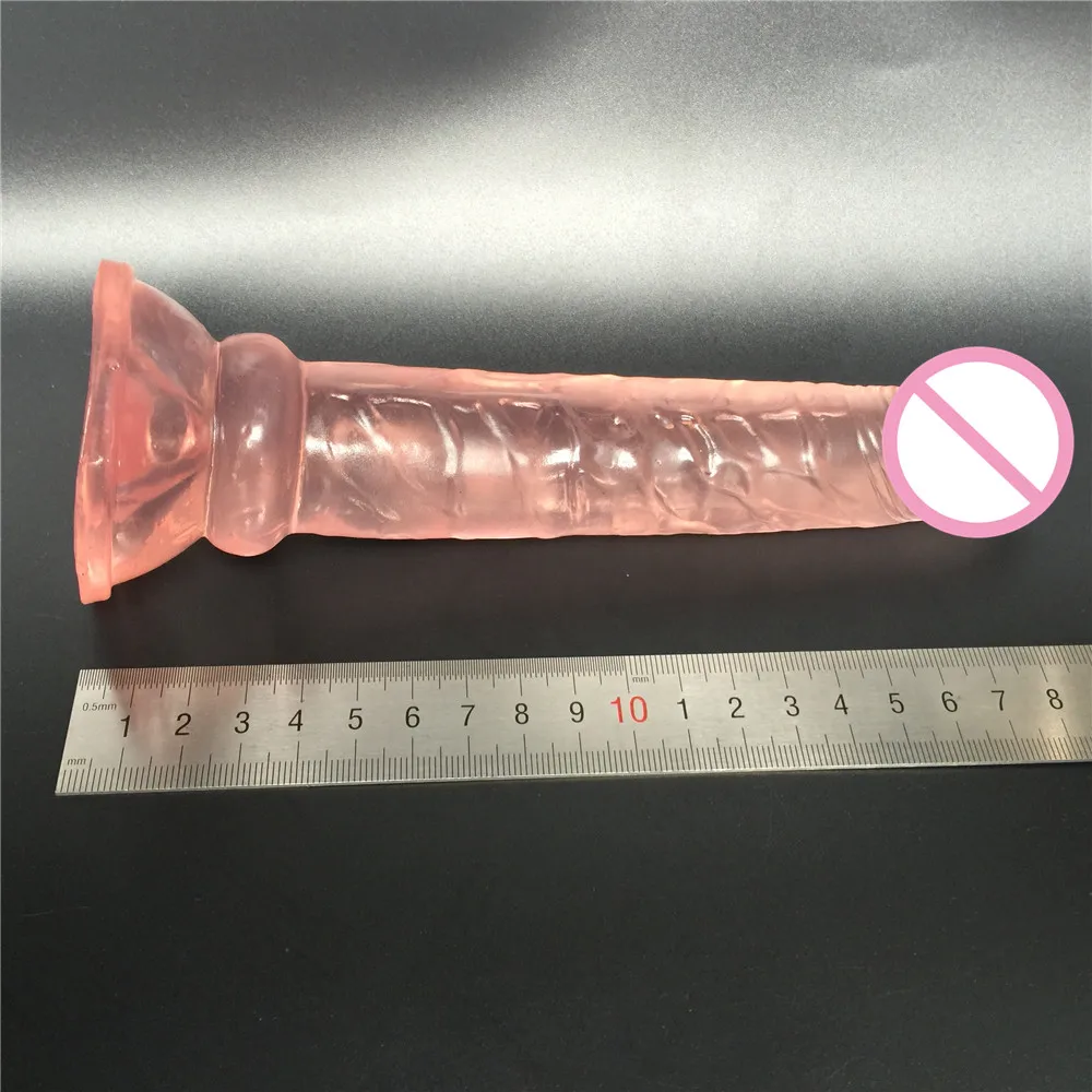 Черный длинный фаллоимитатор на присоске 19 5 см карманный пенис член женская