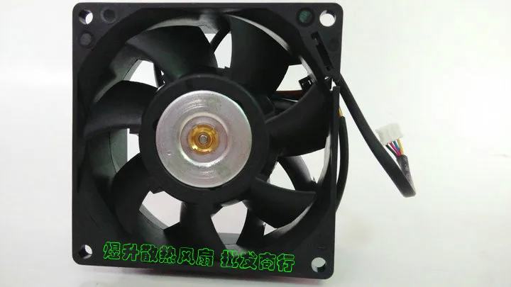 FFC0812DE 80*80*38 мм 8 см DC12V 1.80A-9A65 четырехпроводный ШИМ контроля температуры Большой