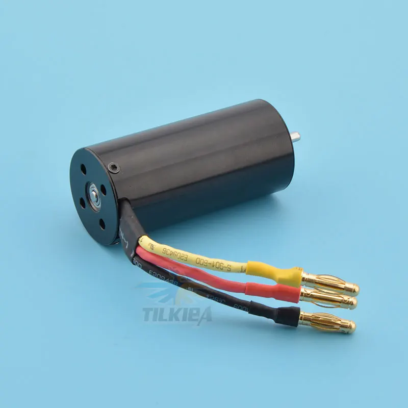 Rc лодка 2858 мотор бесщеточный двигатель 2800 rpm/v 4 полюса 1400 Вт 17.7A лучше для 3S
