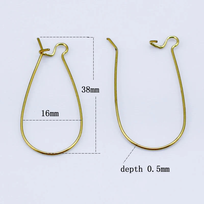 Beadsnice модные пряжки серьги кольца ювелирные изделия французские с крючком для