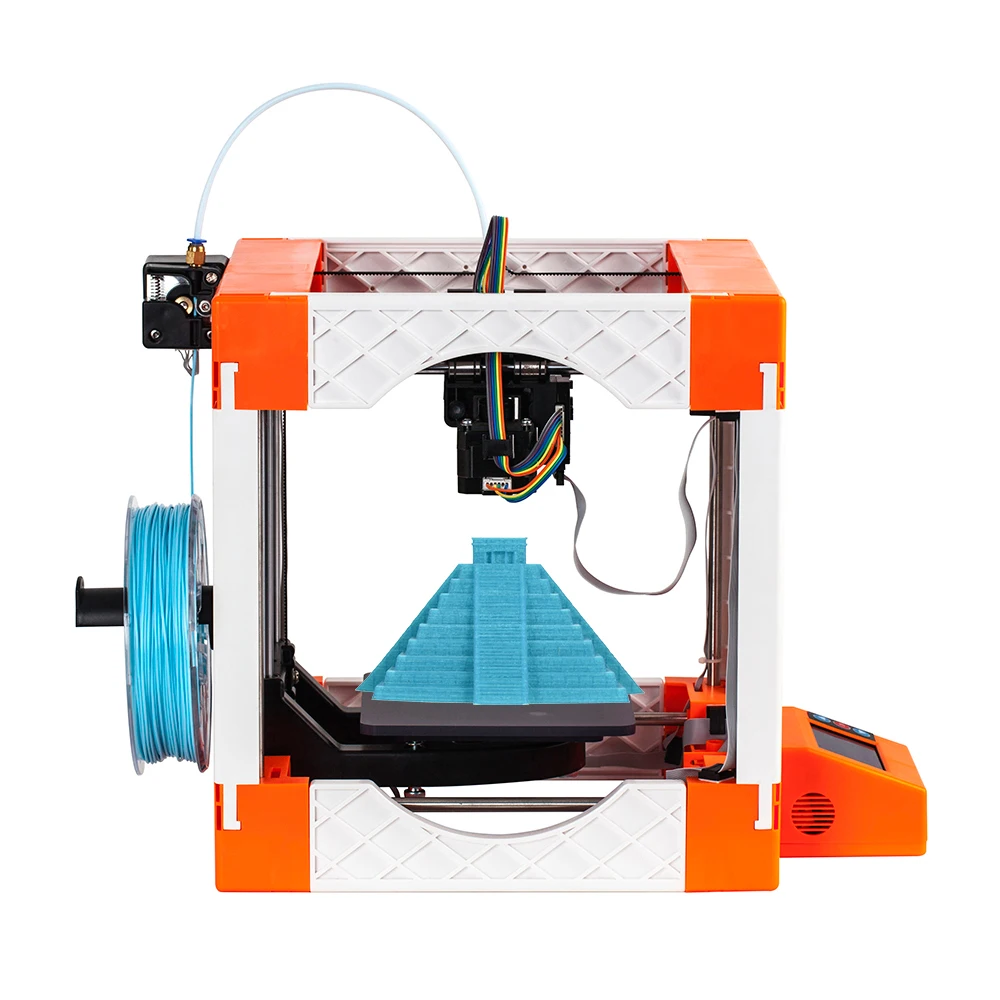 Мини настольный 3D-принтер Weedo F100 с ЖК-дисплеем 12864, самостоятельная сборка, 3d принтер для любителей, студентов, детей