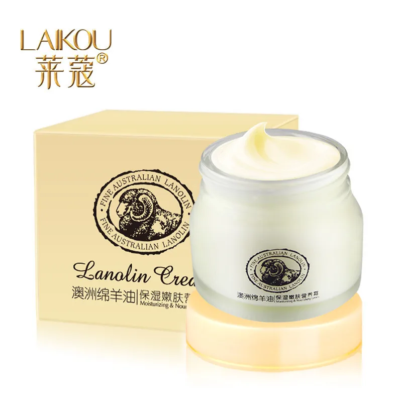 

LAIKOU Australia Sheep Oil Lanolin Cream Whitening Anti-Aging Anti Wrinkle Moisturizing Nourish Creams Beauty Face Skin Care