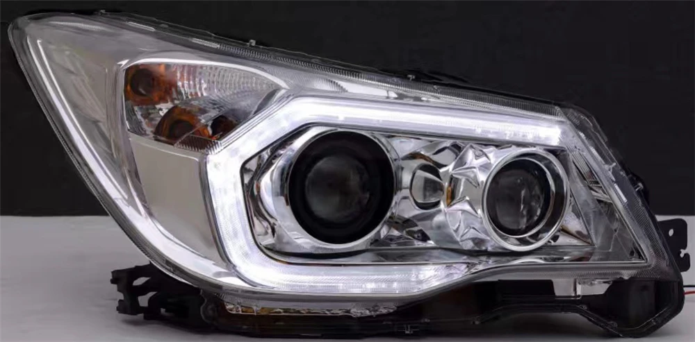 1 пара автомобильный Стайлинг для Subaru Forester фары автомобиля 2013 2014 2015 2016