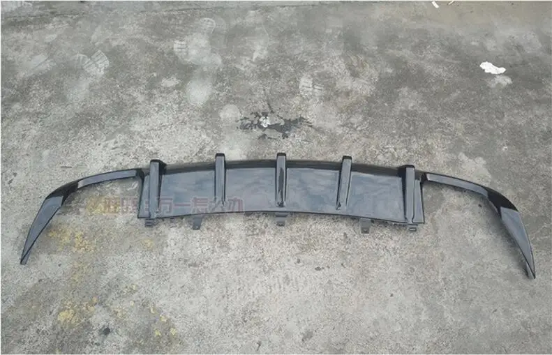 Задний бампер из углеродного волокна крышка диффузора спойлера ДЛЯ AUDI A6 A6L C7 S6 S LINE