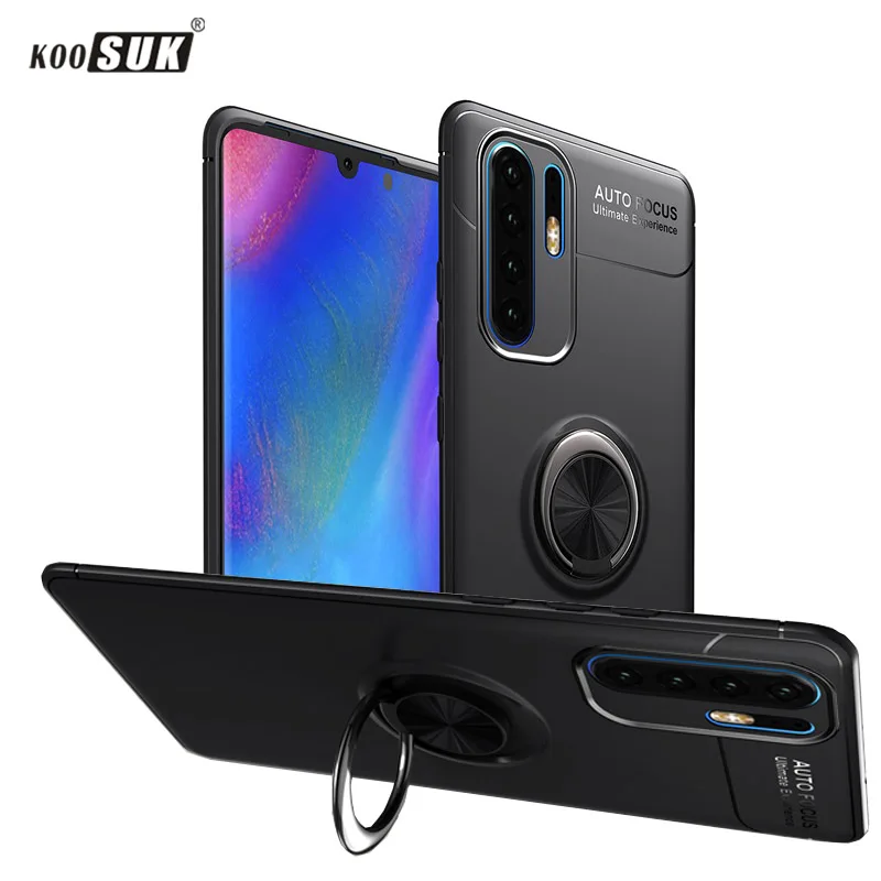 Чехол для Huawei P30 Pro чехол роскошная кожа мягкая силиконовая ткань задняя оболочка