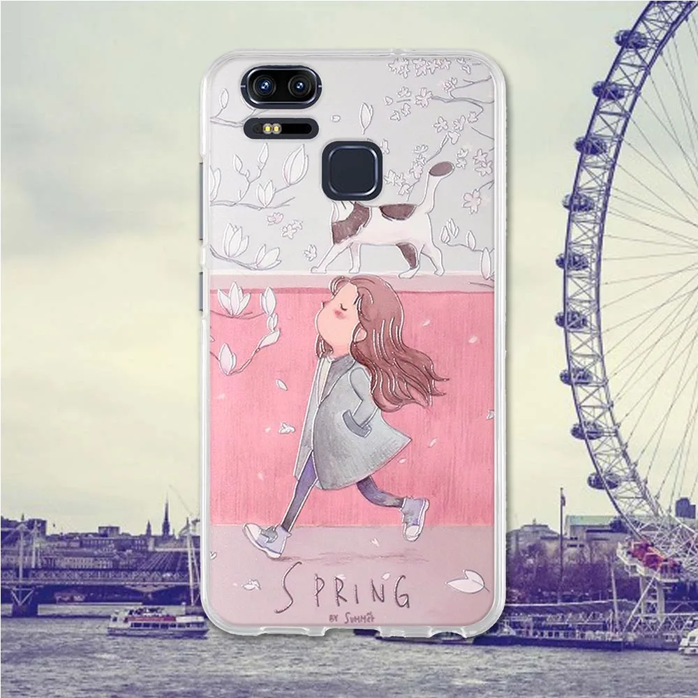 For Asus Zenfone 3 Zoom Case ZE553KL 5.5 inch Back Cover for Zenfone3 Phone Covers 3Zoom Cases Silicone Bag TPU |