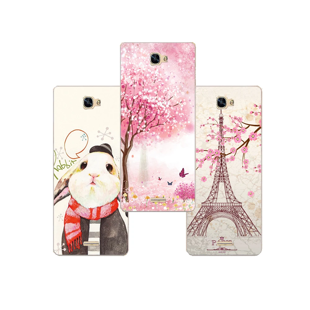 Чехол для телефона Alcatel Flash Plus 2 силиконовый чехол с полным покрытием One touch Idol 4 6055