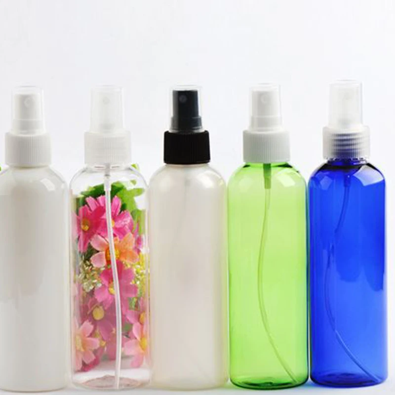 Дорожный прозрачный пластмассовый распылитель для духов 200 мл маленькая пустая