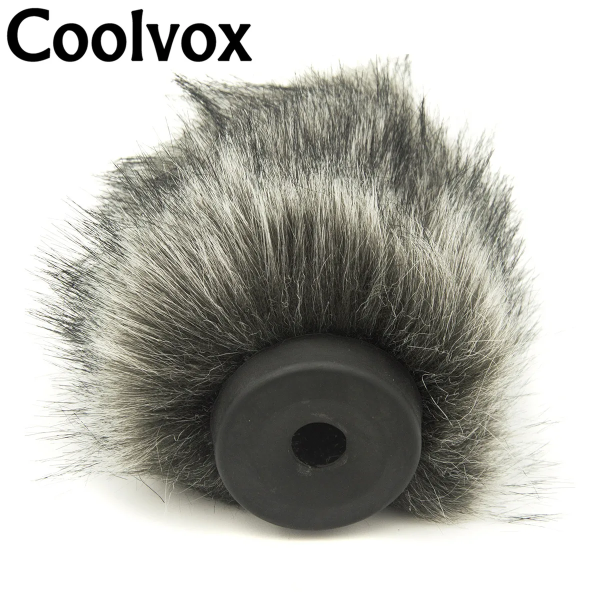 Coolvox MIC лобовое стекло муфта для лобового стекла для камера с микрофоном для Takstar SGC-598 MKE600 искусственный мех Ветер щит 12,5 см Deepth