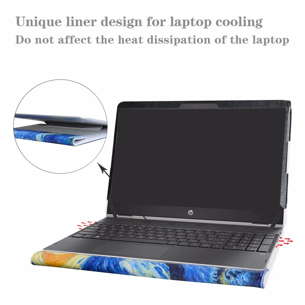 Alapmk защитный чехол для 15 6 &quotHP Pavilion X360 15t crXXXX ноутбука [не подходит других