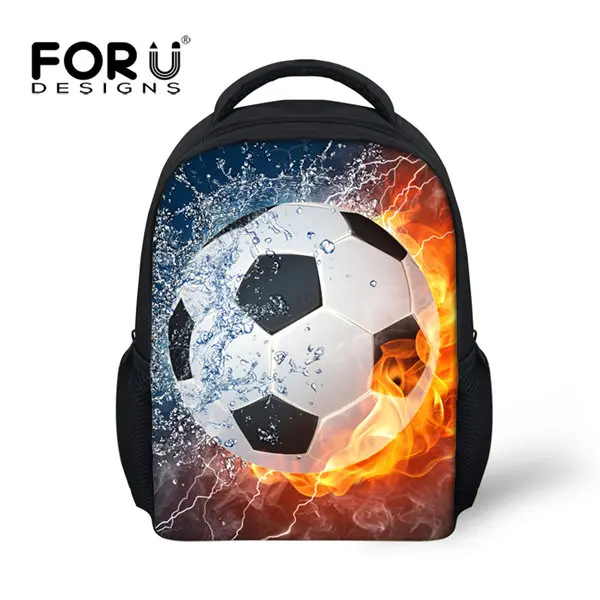 6762F FORUDESIGNS/3 шт./компл. ножной мяч школьные ранцы для мальчиков рюкзак для садика, футбольный Рюкзак Малыш маленький школьный Карандаш Чехол для детей - Цвет: 6762F
