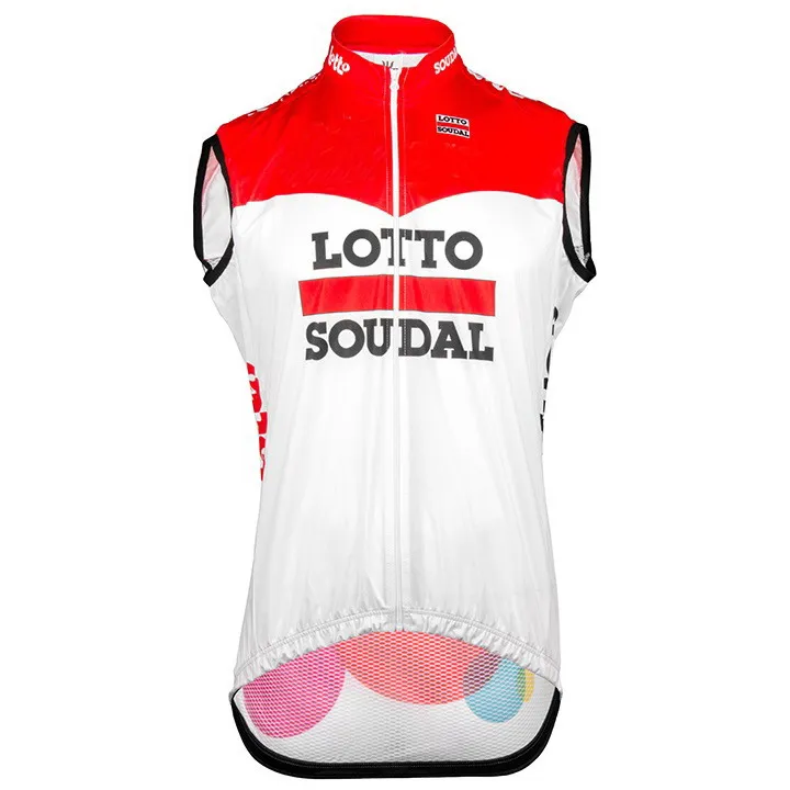 Защита от ветра 2018 LOTTO SOUDAL PRO команда 2 вида цветов без рукавов куртка жилет Mtb