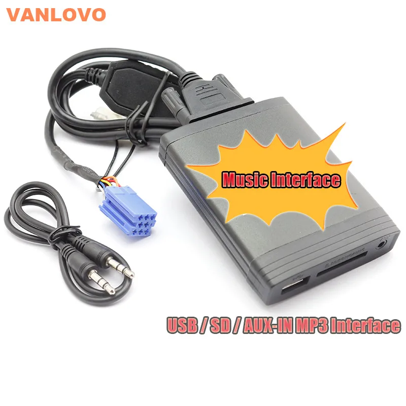 YATOUR цифровой музыкальный сменщик AUX SD USB MP3 адаптер для Renault Clio Twingo Лагуна мегане сценический поход список тюнеров список обновлений