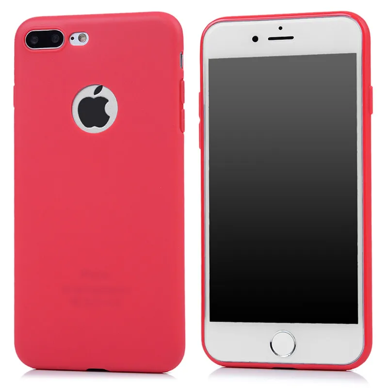 Для iPhone 7 плюс чехлы для телефонов ультра тонкий мягкий силиконовый роскошный