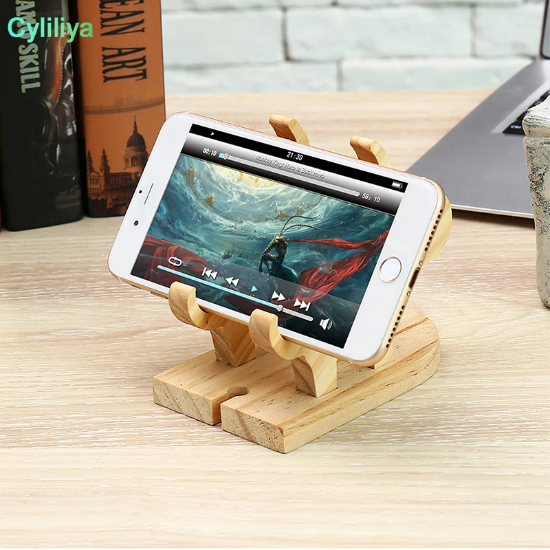 Симпатичный деревянный держатель с лосями 100% натуральное дерево милая