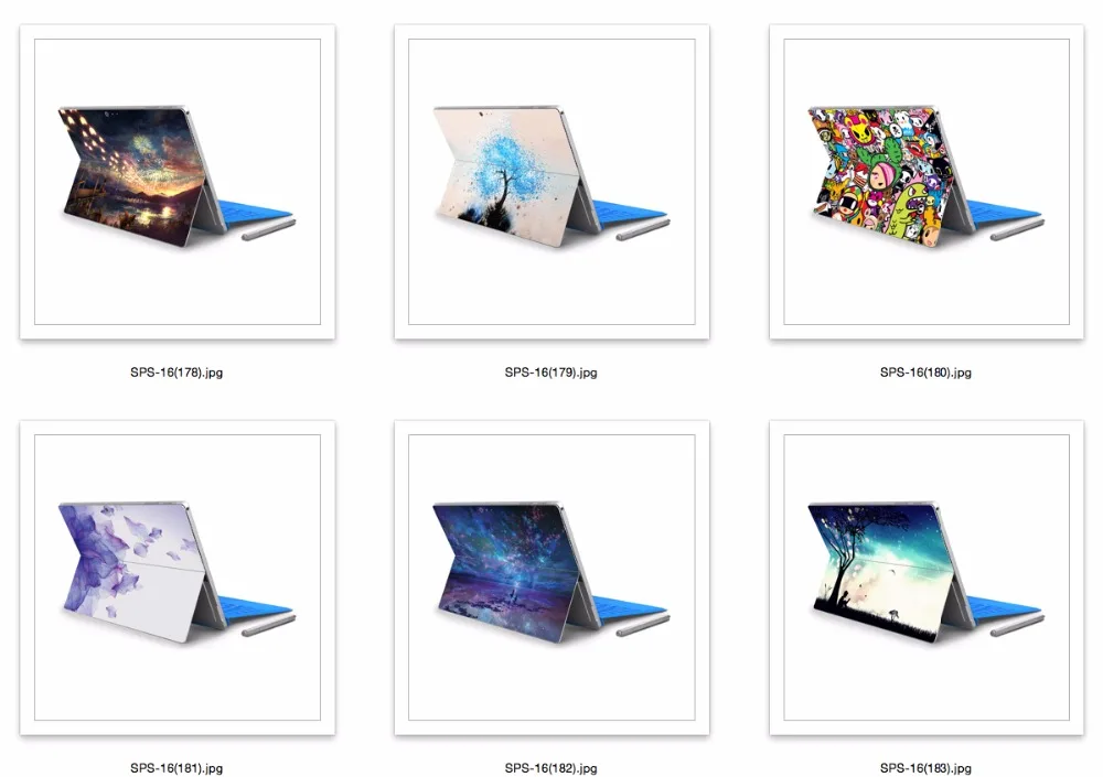 GOOYIYO-для Micro Surface Pro 5 виниловая задняя большая наклейка планшет наклейка деревянная текстура кожи чехол с логотипом вырезанный и подарок