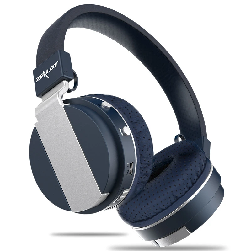 Bluetooth наушники ZEALOTBluetooth B17 с шумоподавлением складные стереонаушники глубокими
