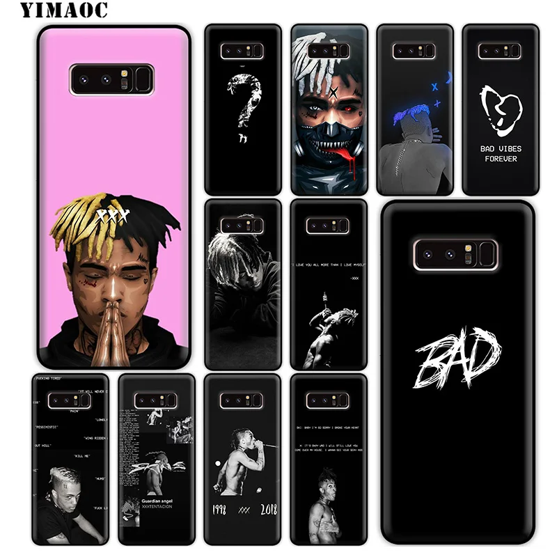 YIMAOC XXXTENTACION Sad 17 Soft Silicone Case for Samsung Galaxy S10 S10e S9 S8 Plus S7 S6 Edge J6 Cover |