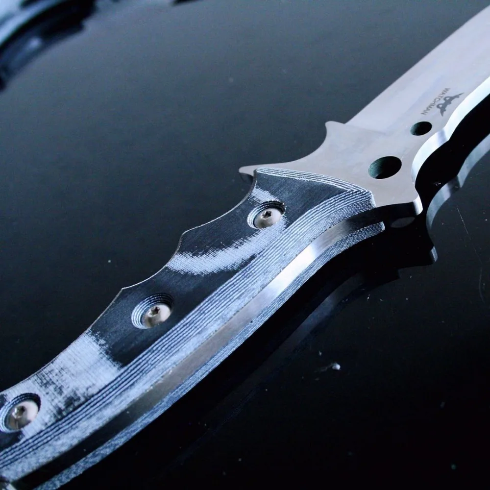 Сторожевой прямой нож с фиксированным лезвием тактический охотничий высокого