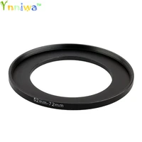 52 72 mm metal step up rings lens adapter filter set