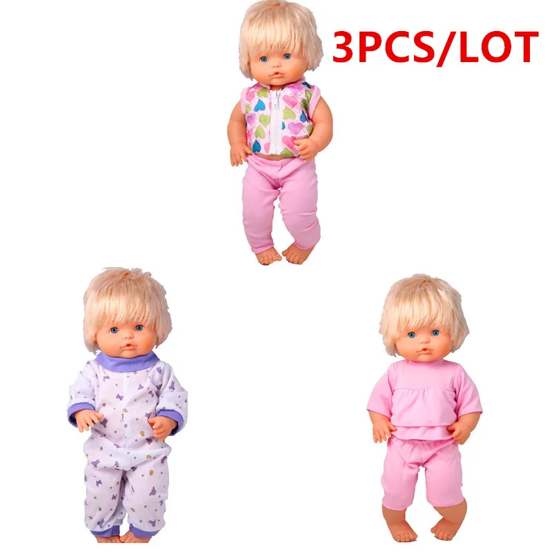 41 см Nenuco Кукла Одежда Ropa y su Hermanita 1 белое платье горошек кружевное наряд для 16