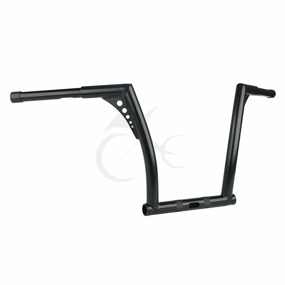 14 &quotRise 1 1/4&quot Ape вешалка руль для Harley Dyna Street Fat Bob Low Rider FXLR FLD черный|Накладки и