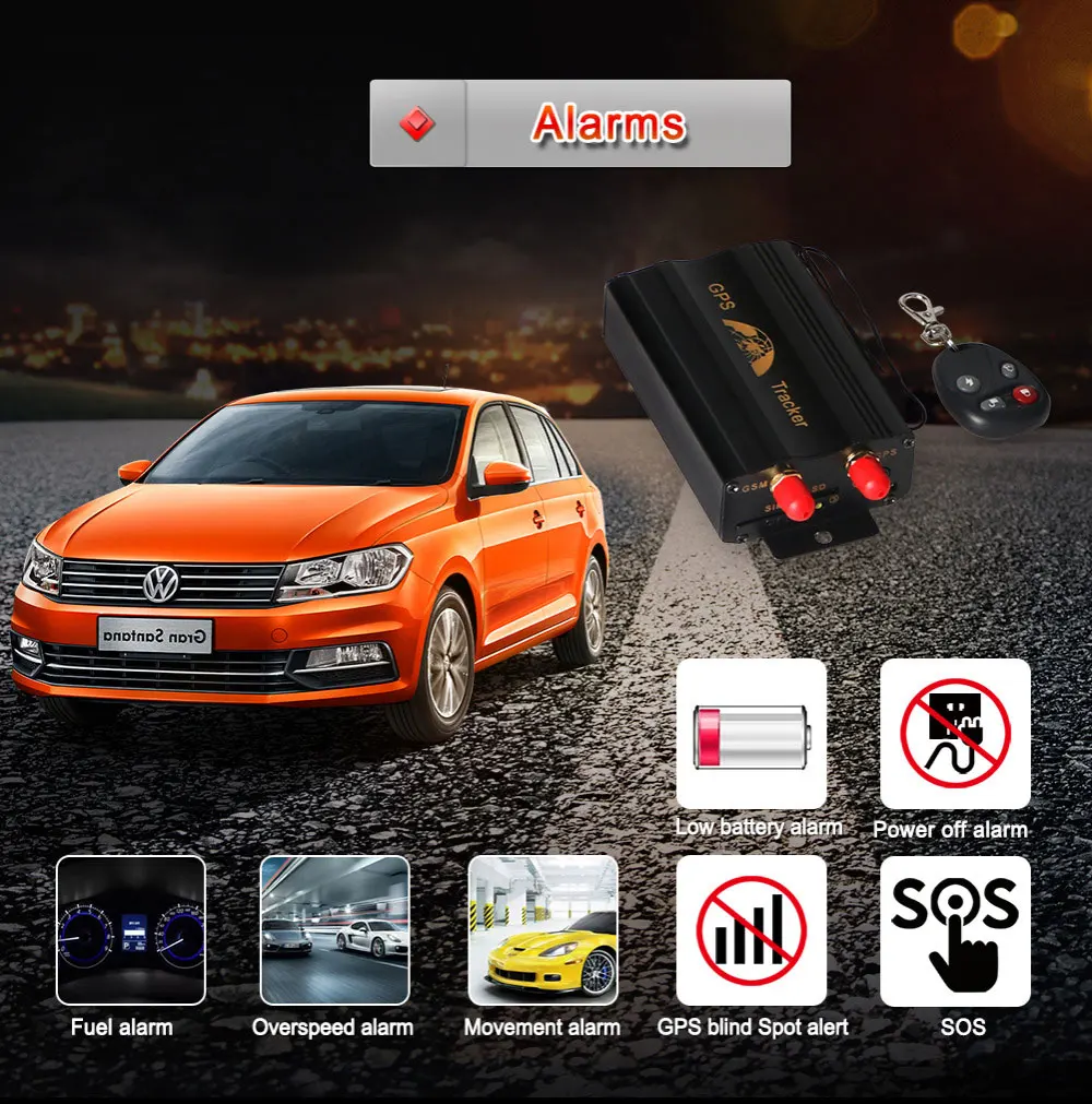 Gps трекер для автомобиля TK103B отрезание масла реле gps трекер локатор 2G/GSM голосовой монитор шок сигнализация история Route geo-забор бесплатное приложение