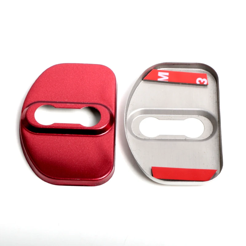 4 шт./лот Нержавеющая сталь для защиты дверей крышка Дверь Нападающий Обложка