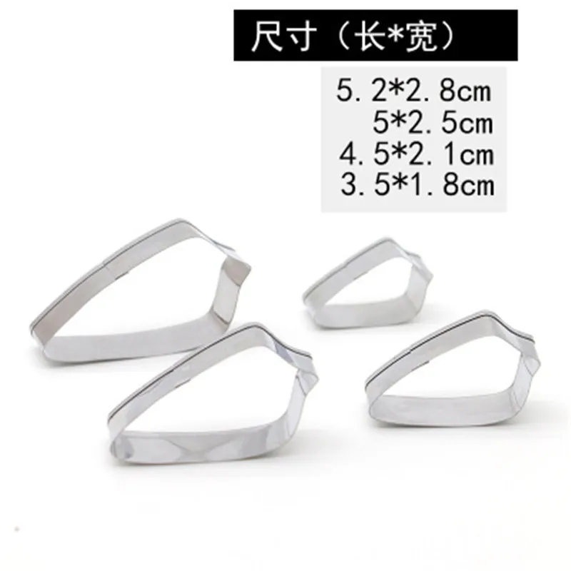 Flower Shape Stainless Steel Cookie Cutters Petal Baking Biscuit Mold Pastry Fondant Cake Cutter Decorating | Дом и сад