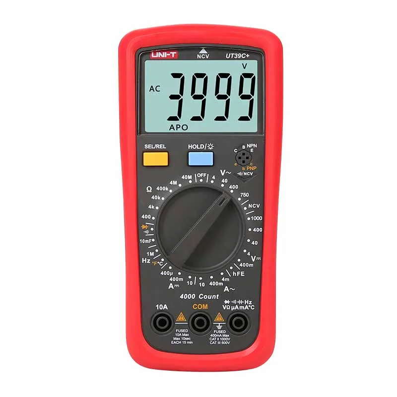 Цифровой мультиметр общего радиуса действия-40C-1000C термометр вольтметр амперметр