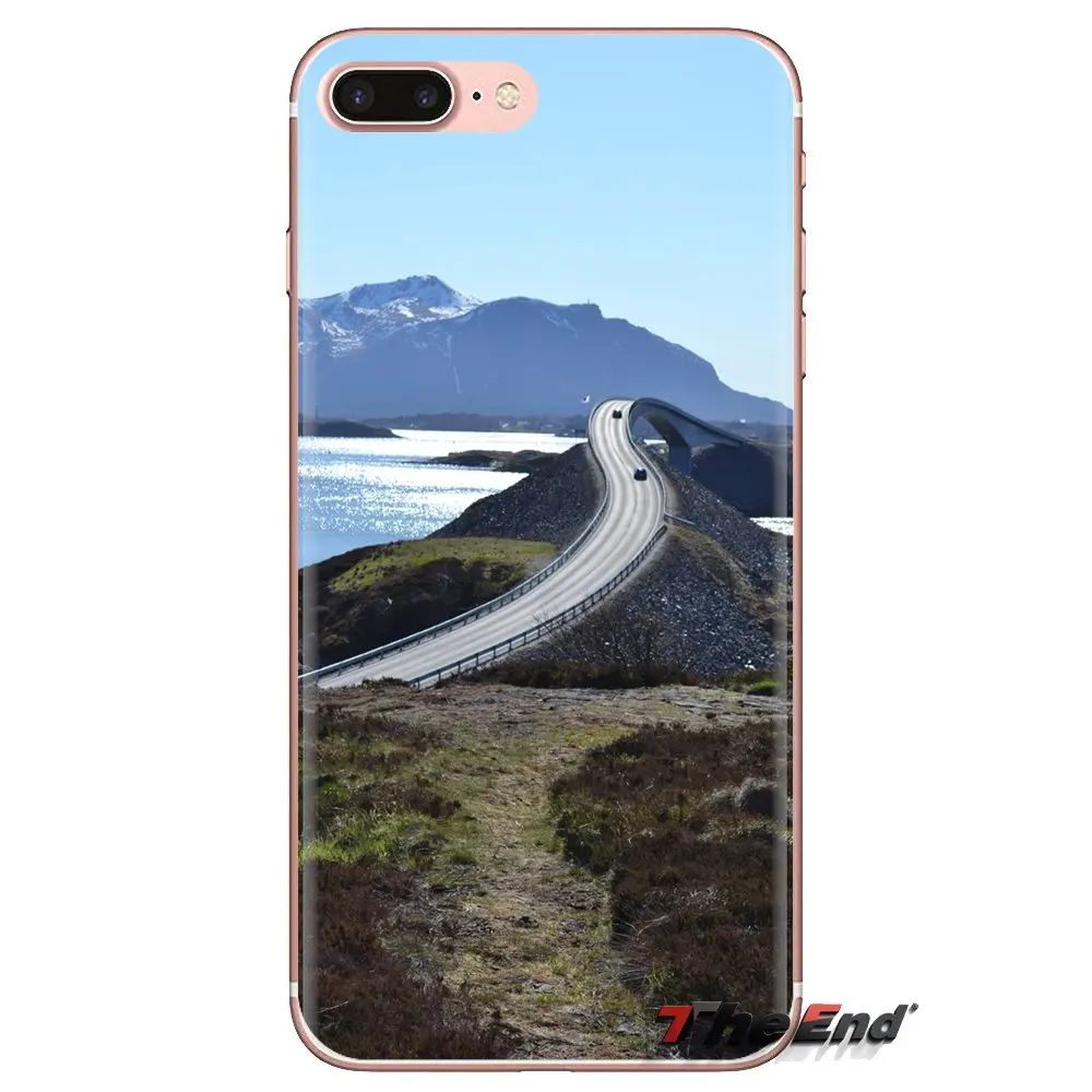 Силиконовый чехол для телефона Samsung Galaxy J1 J2 J3 J4 J5 J6 J7 J8 Plus 2018 Prime 2015 2016 2017 Atlantic Ocean Road