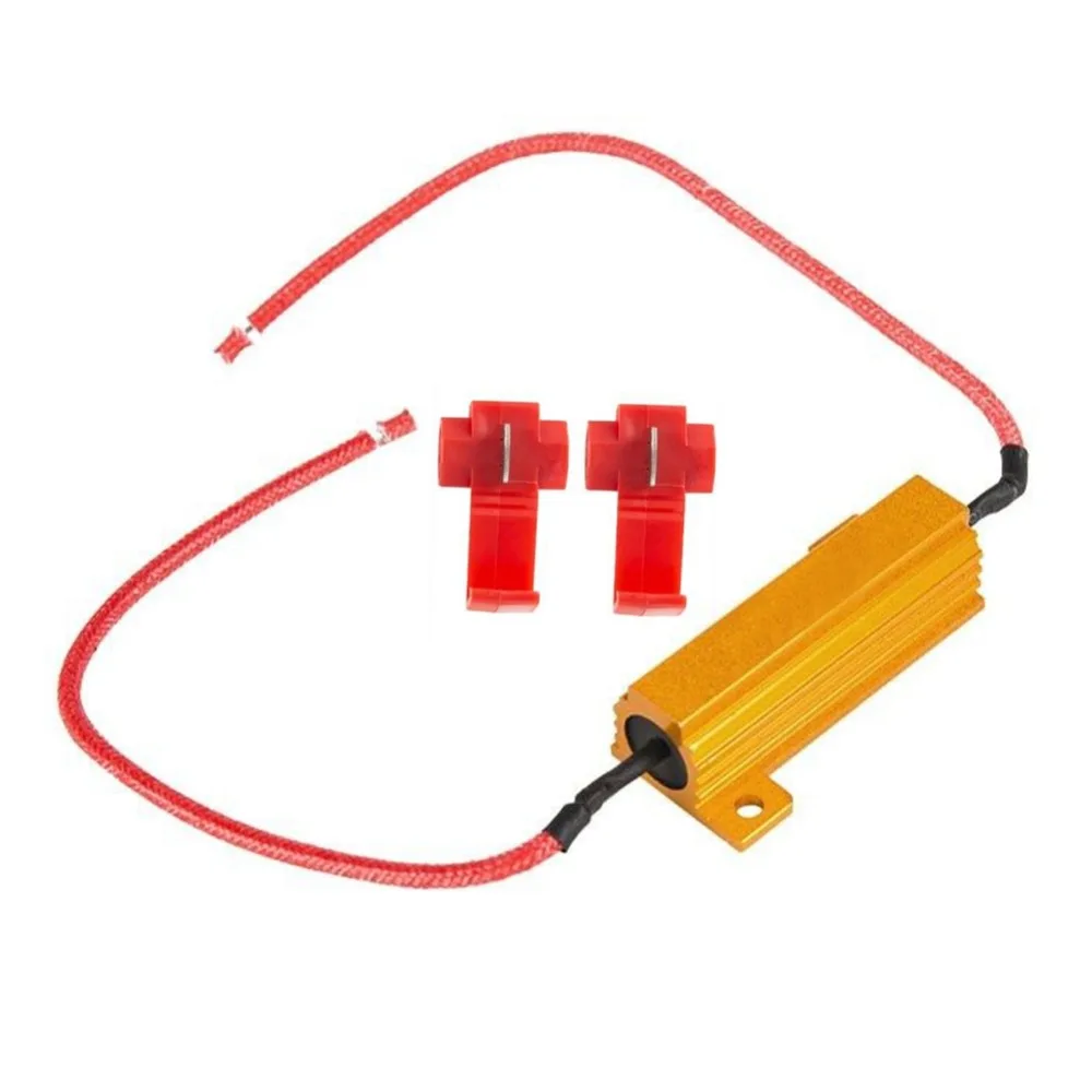 2 шт. 12V светодиодный Предупреждение светильник компенсатор сопротивления