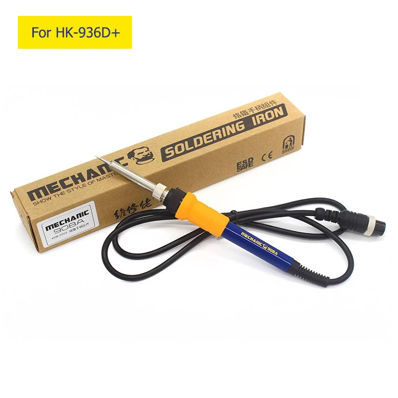 

MECHANIC 60 Вт 5PIN паяльник, Сварочная ручка для механика, для HK-936D +