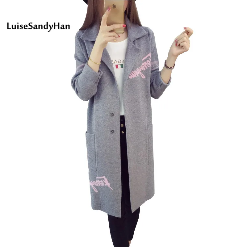 2021 кардиганы больших размеров с длинным рукавом тонкая куртка Женский вязаный