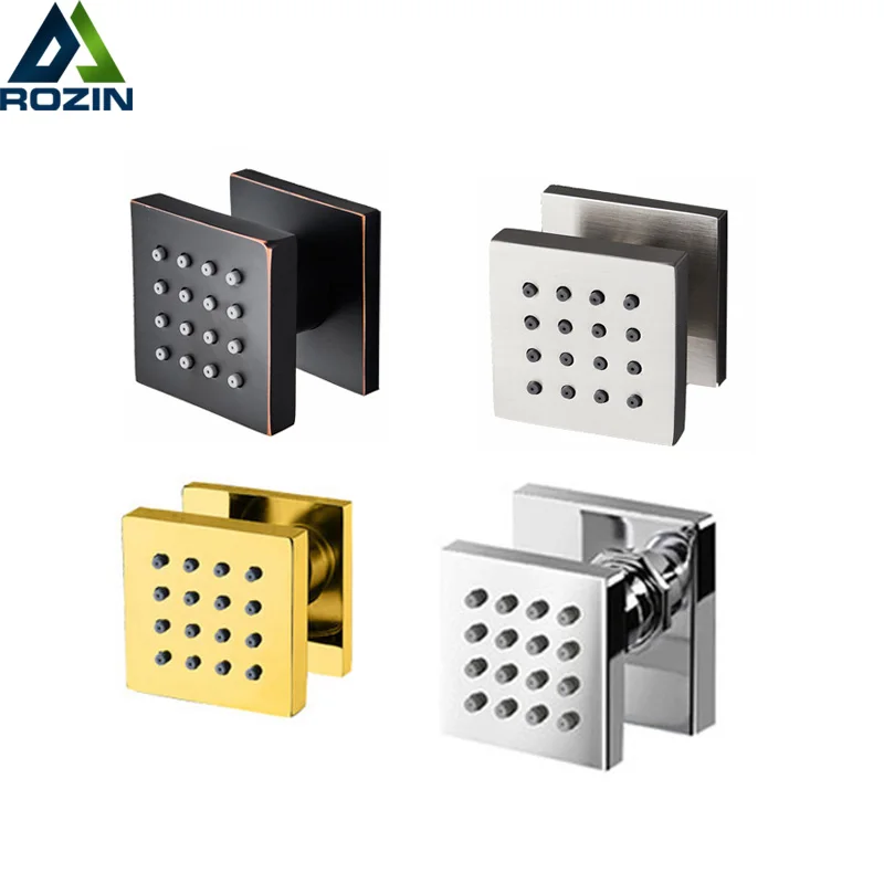 Золотые массажные насадки для душа 4 шт. распылитель спа опрыскиватель ванной