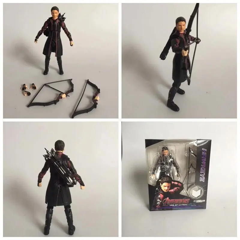 15 см Мстители Hawkeye Бартон подвижные суставы фигурка куклы игрушки ПВХ