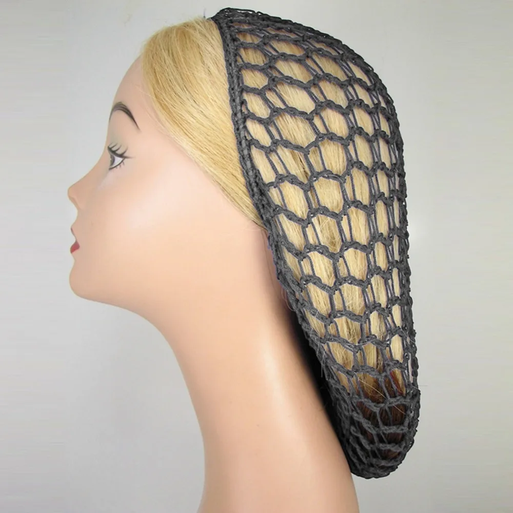 PINKSEE популярный модный эластичный сетчатый чехол для волос Snood Bun балет танцев