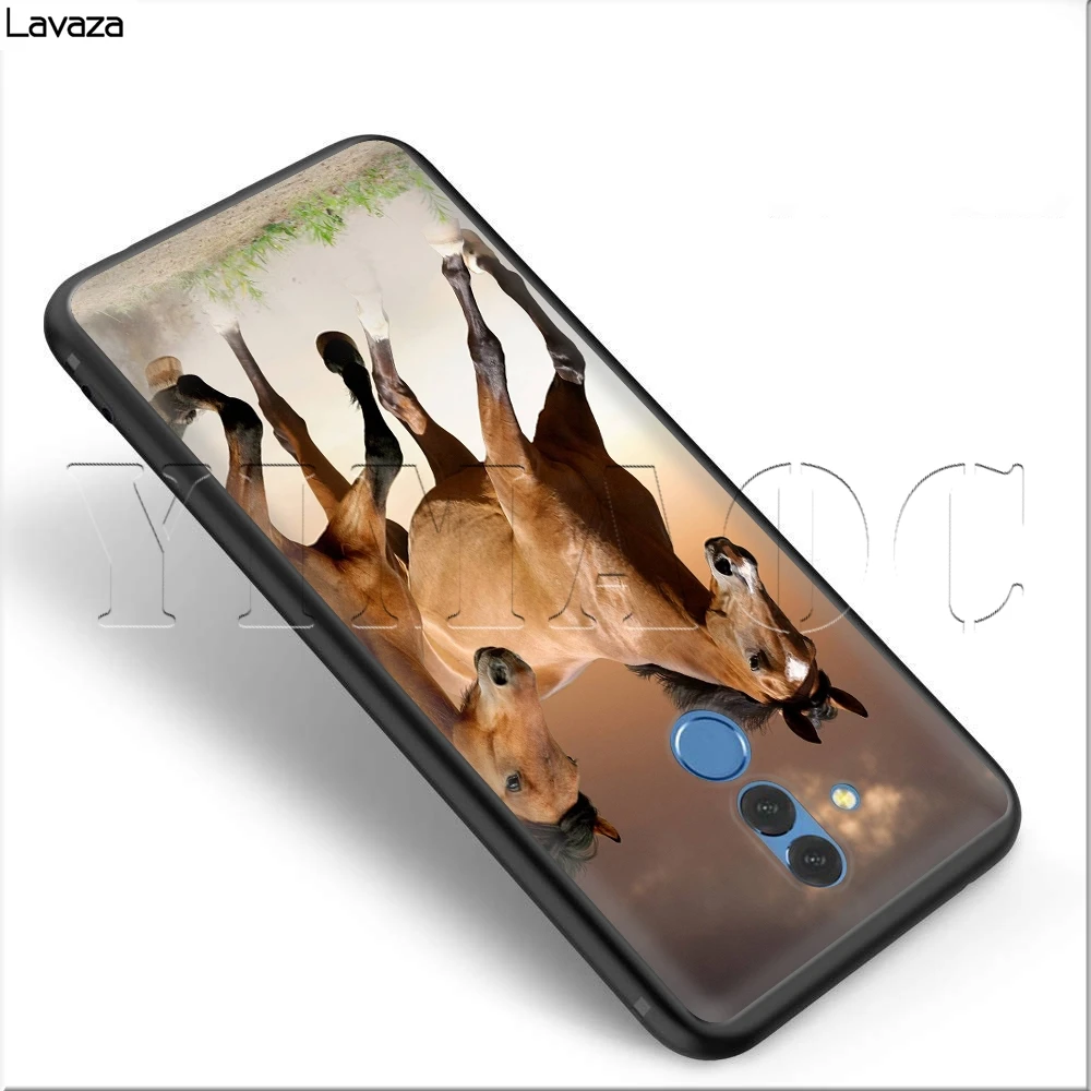 Чехол Lavaza Running Horse для Huawei Mate Y7 Y9 P8 P9 P10 P20 P30 Lite Pro P Smart Mini 2017 2019 |