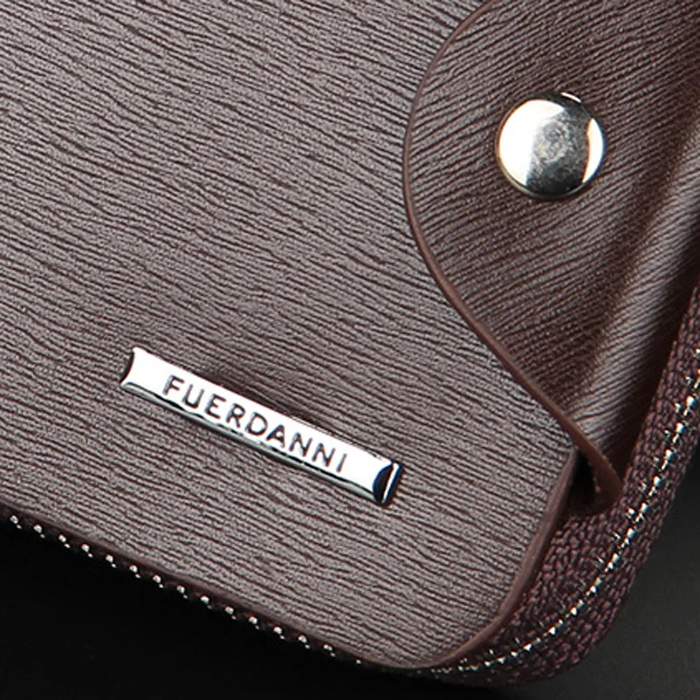 2018 NEW Men's wallet purse with coin pocket PU fashion Mens Fashion Leather ID Card Holder Billfold Purse Wallet Handbag | Багаж и