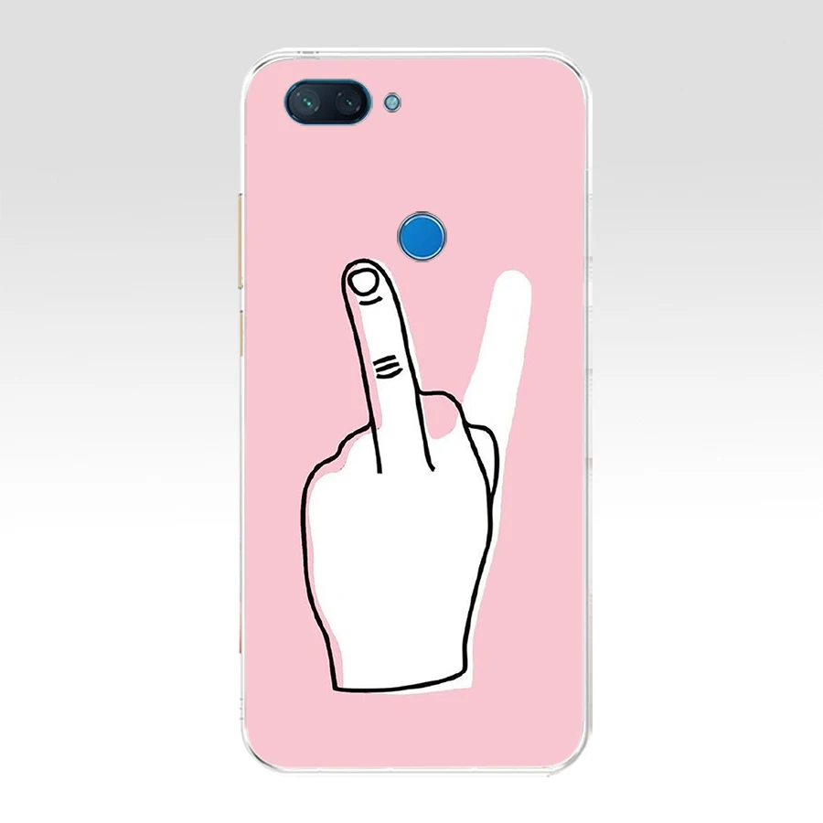 12 Силиконовый чехол D для Xiaomi Mi 8 LITE, чехол 6,26 дюйма, TPU чехол для Xiaomi Mi 8 lite, задняя крышка для Xiaomi Mi 8, чехол - Цвет: 12