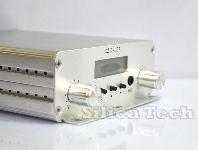 CZE 15A 15W стерео PLL FM передатчик вещательная радиостанция|broadcast radio|fm transmitter broadcastradio