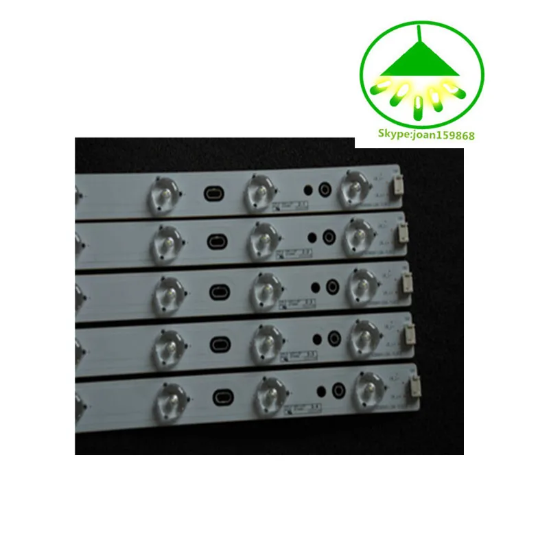 10 шт./партия Подсветка светодиодный полосы для 5" ТВ светодиодный 58R5500F светодиодный V580H1-LD6-TLDC2 V580H1-LD6-TRDC2