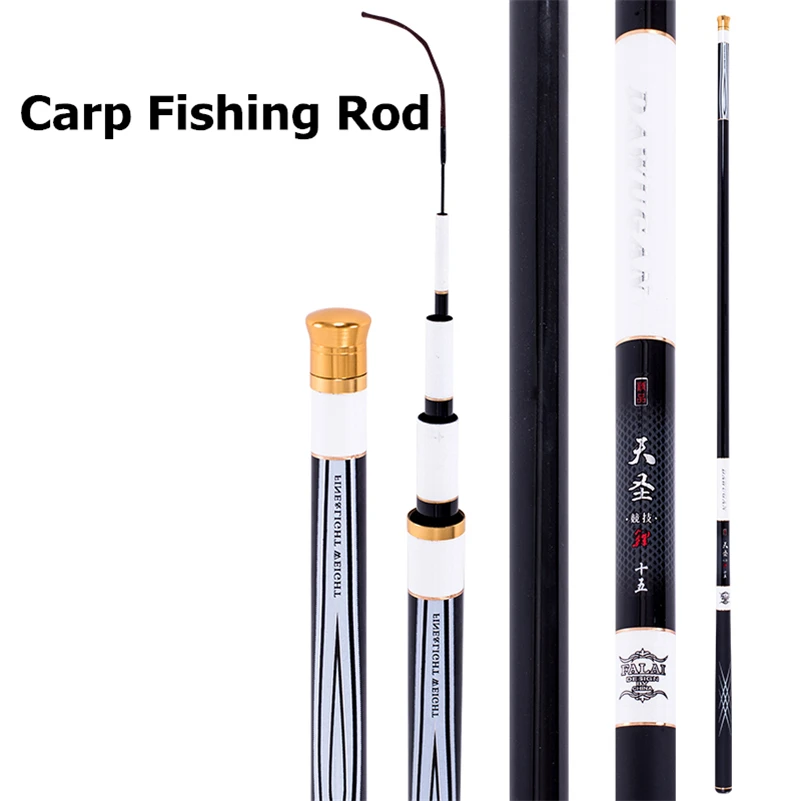

High Quality superhard Telescopic Carbon Fiber Fishing Rod Portable Taiwan Hand Fishing Rod Pole for Stream River Lake Fishing