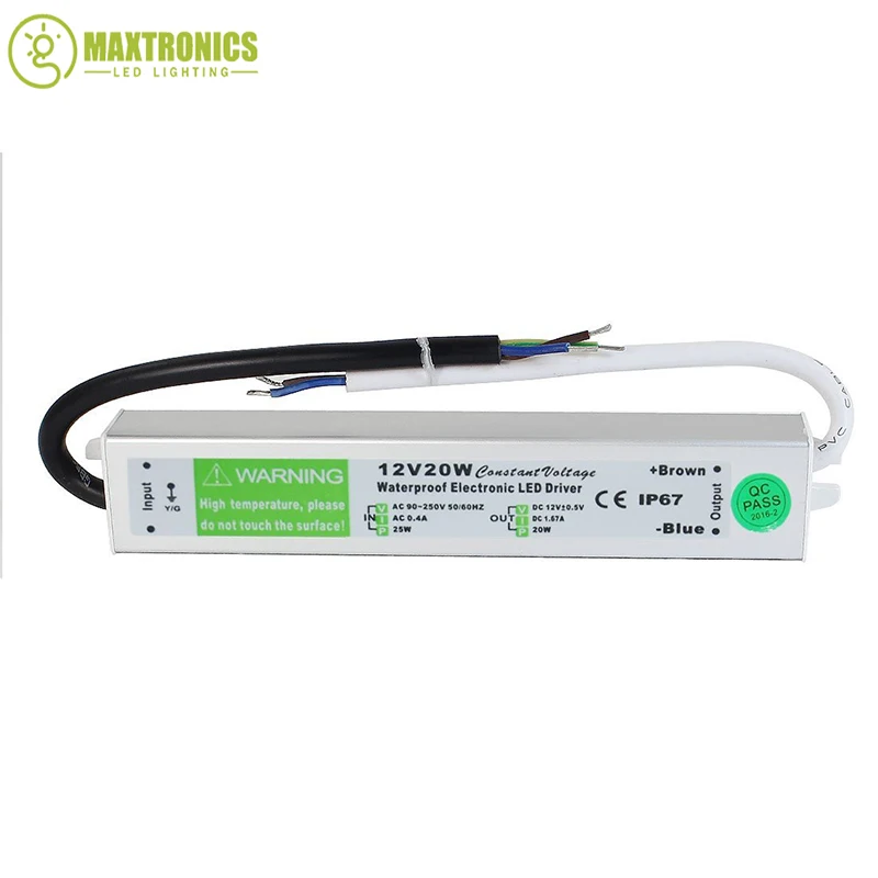 Лучшая цена оптовая продажа 12V 20W источник питания AC DC переключатель