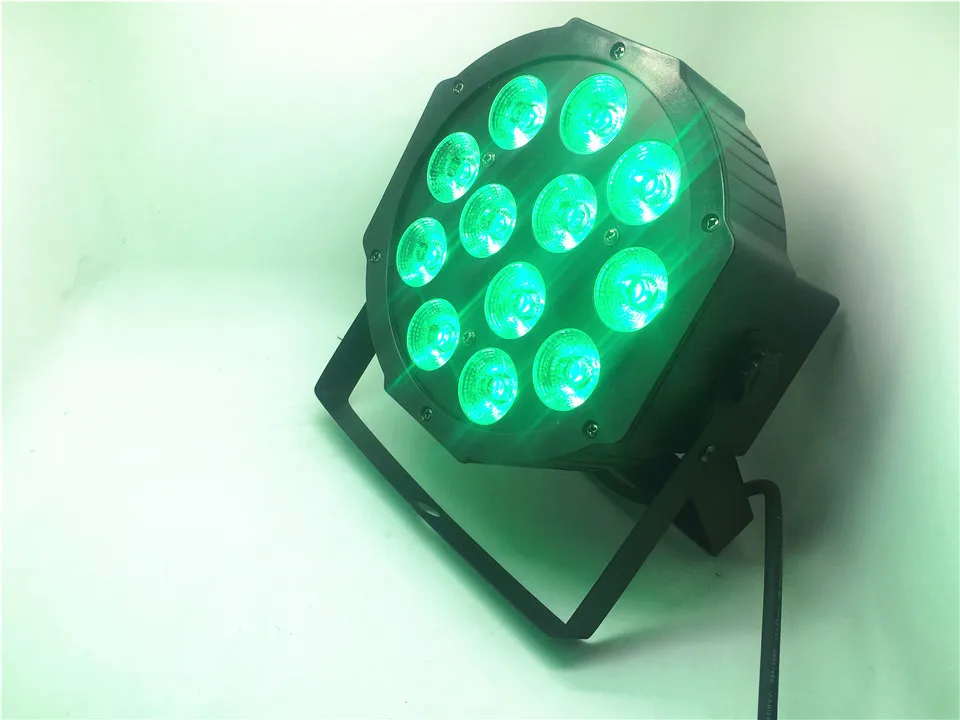 CREE RGBWA UV 12x18 Вт LED плоский SlimPar Quad Luce 6in1 DJ Wash сценический свет dmx luce della lampada 6/10