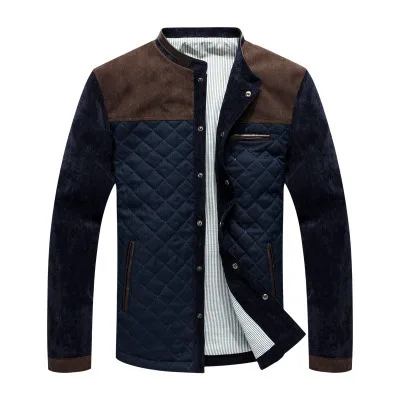 brown dark blu MIACAWOR, оригинальная куртка для мужчин, осенняя, Jaqueta Masculino, куртка-бомбер, повседневная, Chaqueta Hombre Casaco Masculino, дропшиппинг J100 - Цвет: brown dark blu