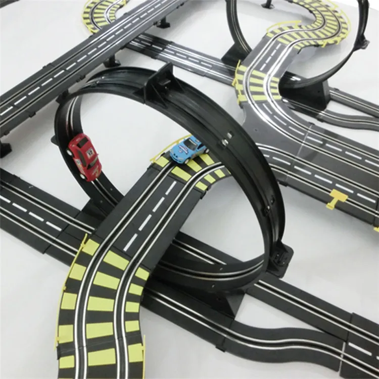 

1450CM full length High speed Electric track racing car toys Hybrid Power Version High-Revving Engine Control boys gift