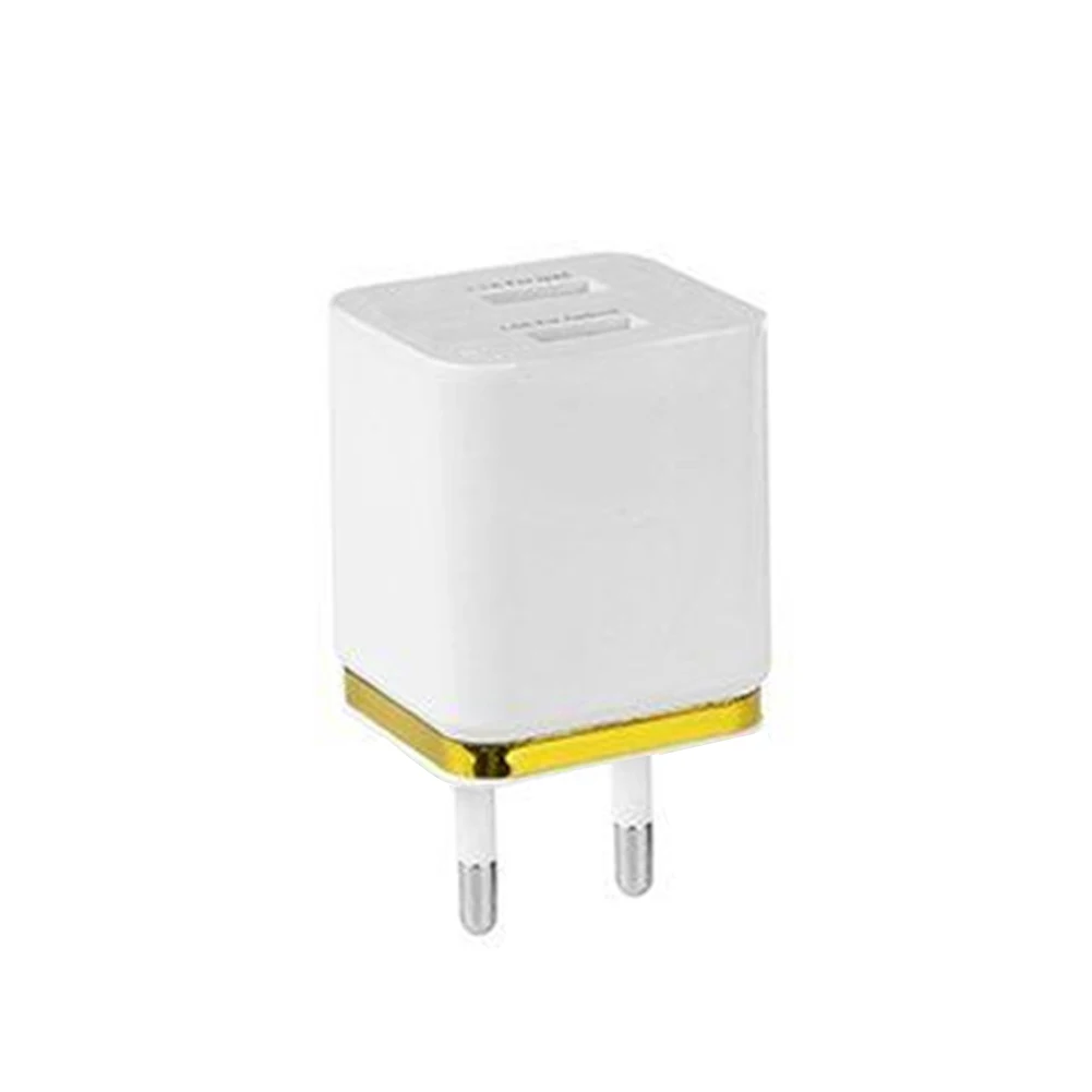 Универсальное настенное зарядное устройство USB 2 адаптер США/ЕС вилка 10 Вт 2.1A